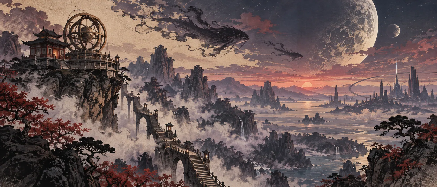 Editorial illustration for Sanjiesan Fantasy Culture